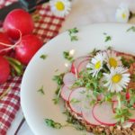 salad dish on the table